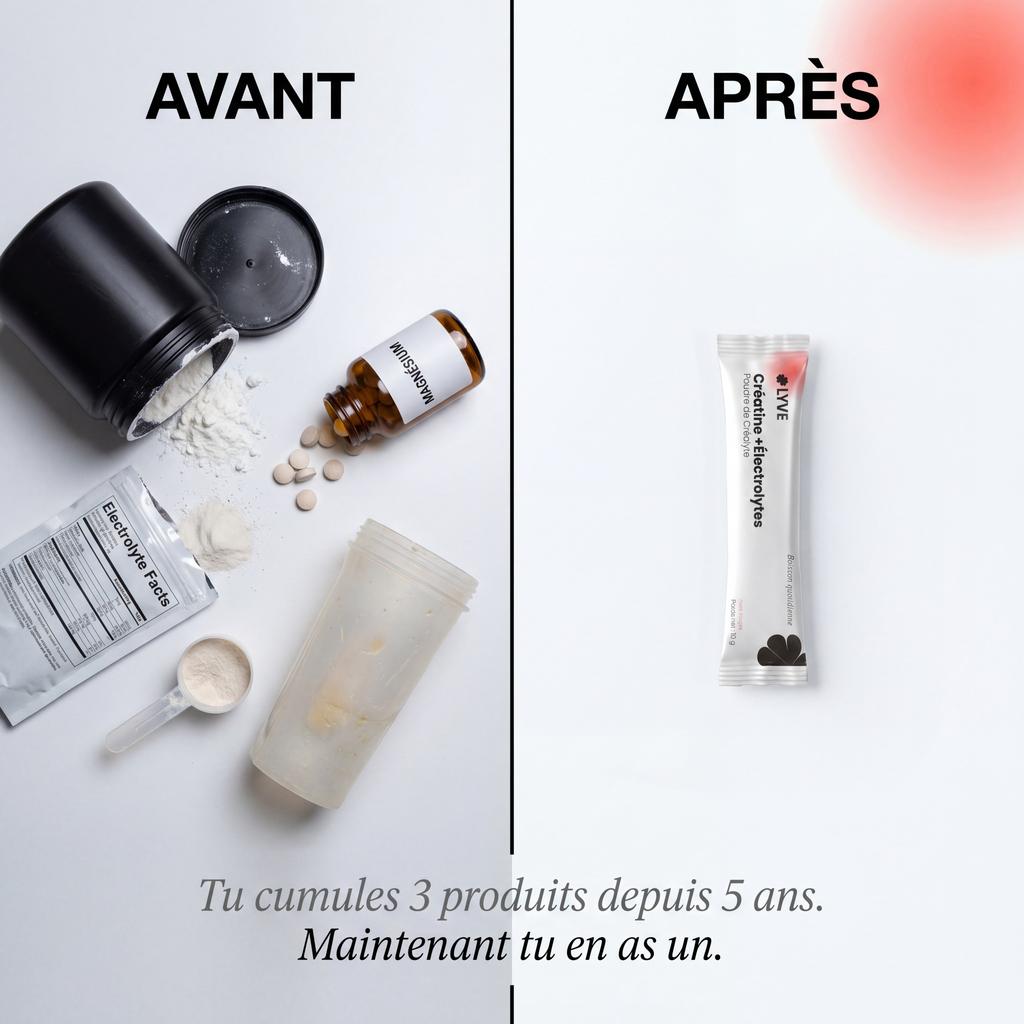 LYVE Créatine + Électrolytes