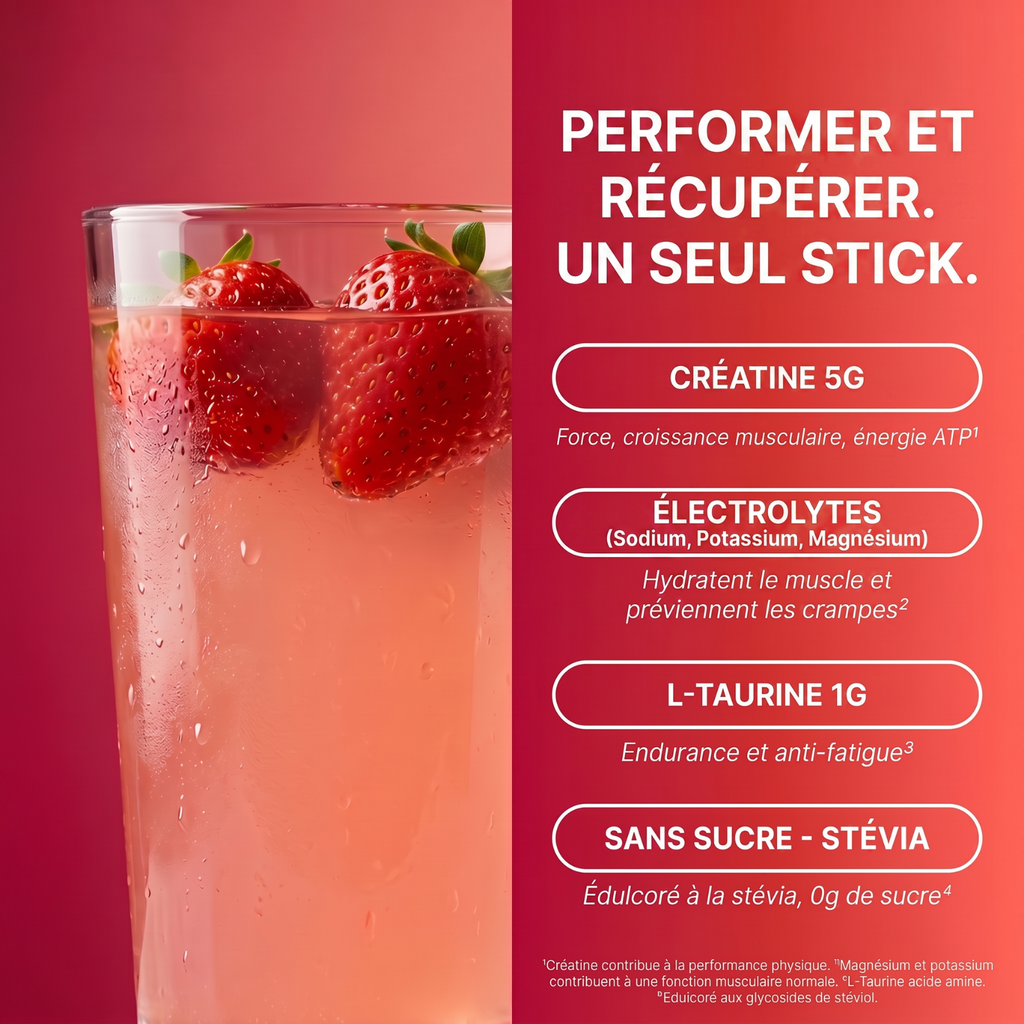 LYVE Créatine + Électrolytes
