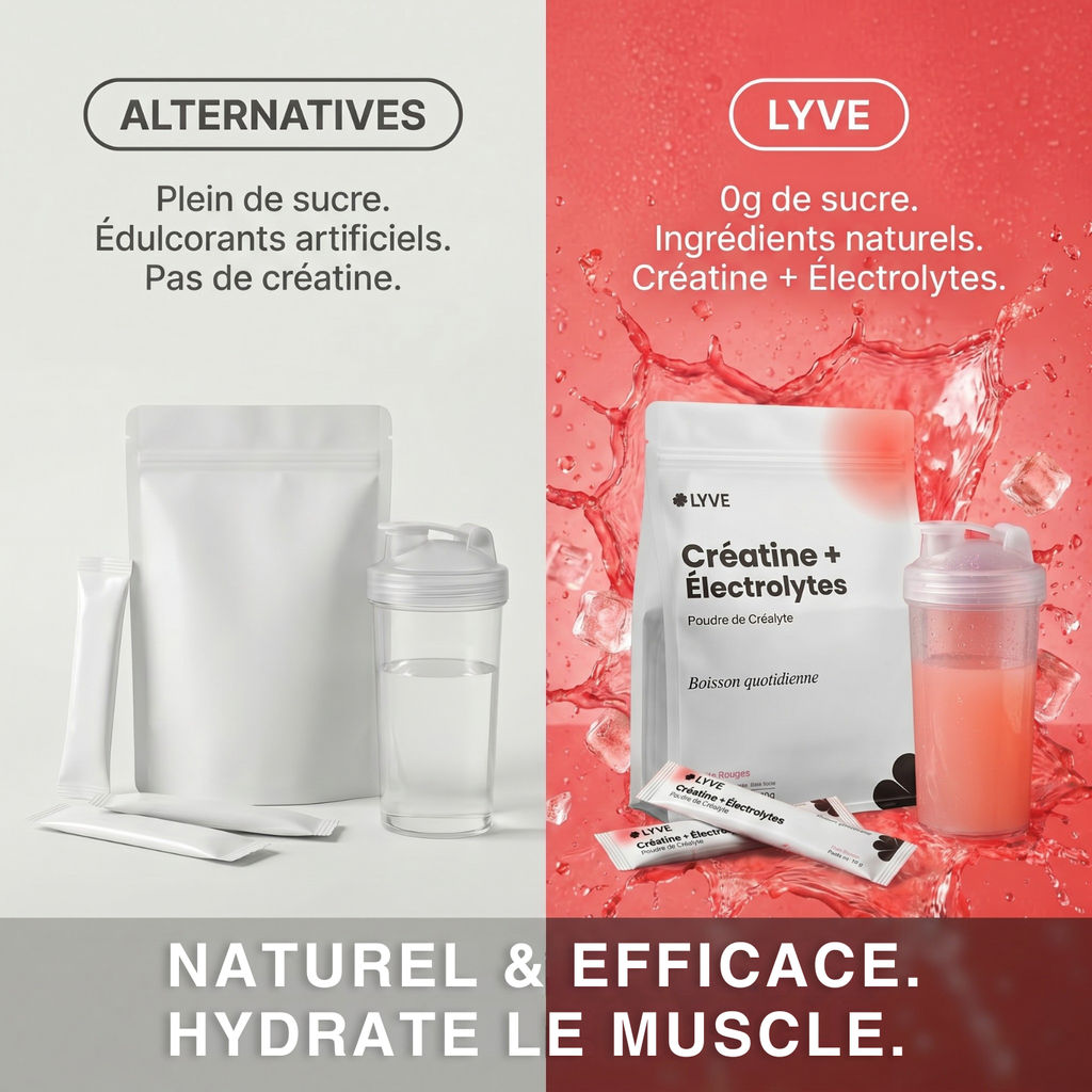 LYVE Créatine + Électrolytes