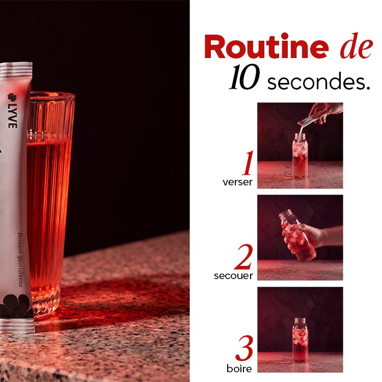 LYVE Créatine + Électrolytes PRÉCOMMANDES